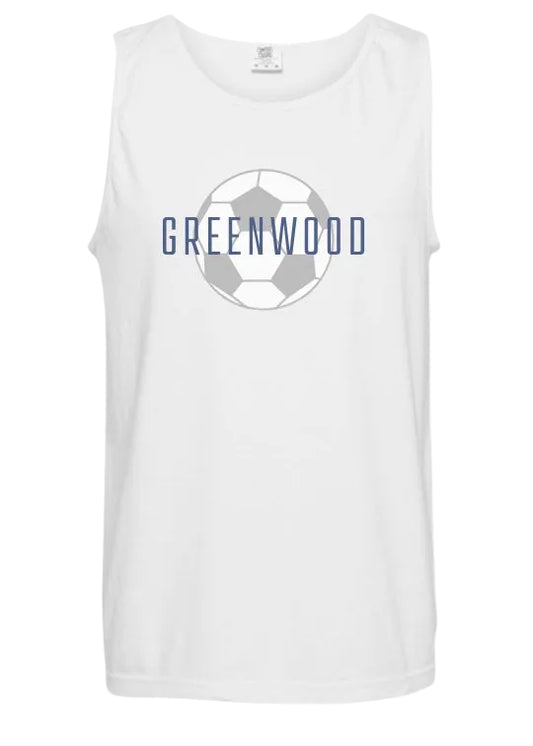 WHITE SLEEVELESS TANK-COMFORT COLOR