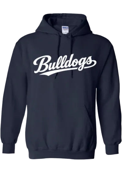 BULLDOGS HOODIE IN NAVY BLUE