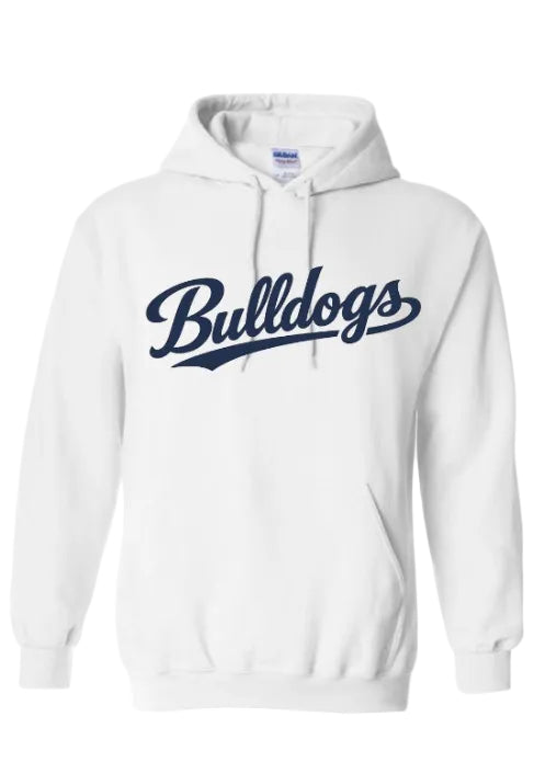BULLDOGS HOODIE IN WHITE