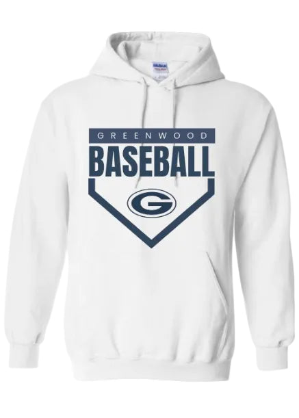 PLATE HOODIE IN WHITE