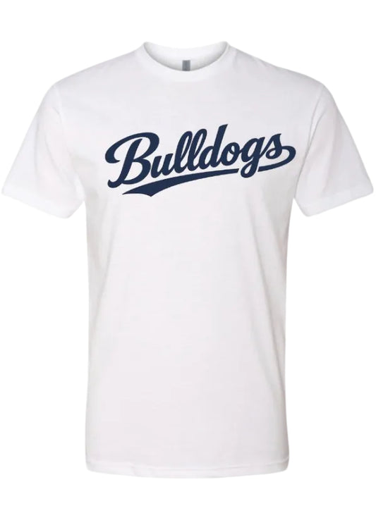 BULLDOGS IN WHITE