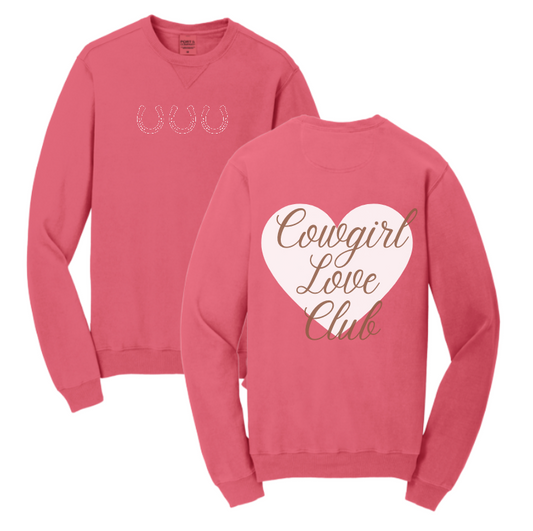 Cowgirl Love Club in Fruit Punch Red