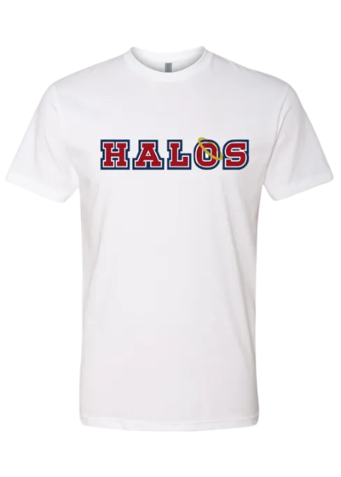 HALOS SHORT SLEEVE TEE IN WHITE