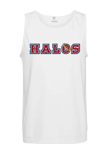 WHITE SLEEVELESS TANK-COMFORT COLOR