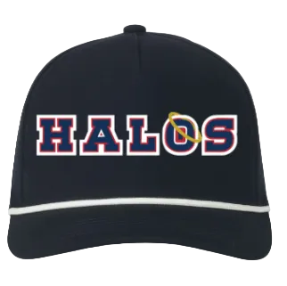 NAVY CORDED HAT