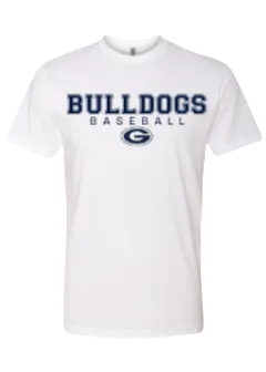 BULLDOGS BASEBALL IN WHITE