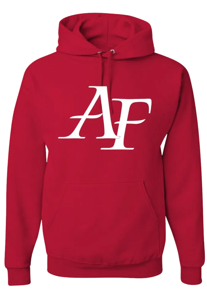 ARKANSAS FURIOUS HOODIE IN RED