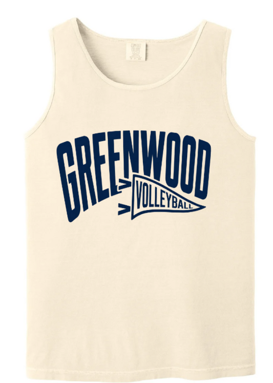 Comfort Color Tank in Ivory Cream
