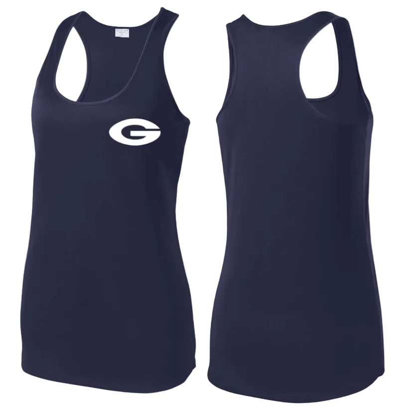 Sport-Tek Racerback Tank in Navy