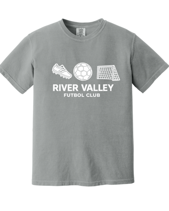 RIVER VALLEY FUTBOL CLUB SHORT SLEEVE COMFORT COLOR TEE