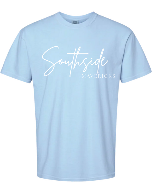 SWEET BLUE SOUTHSIDE PREMIUM GARMENT-DYED TEE