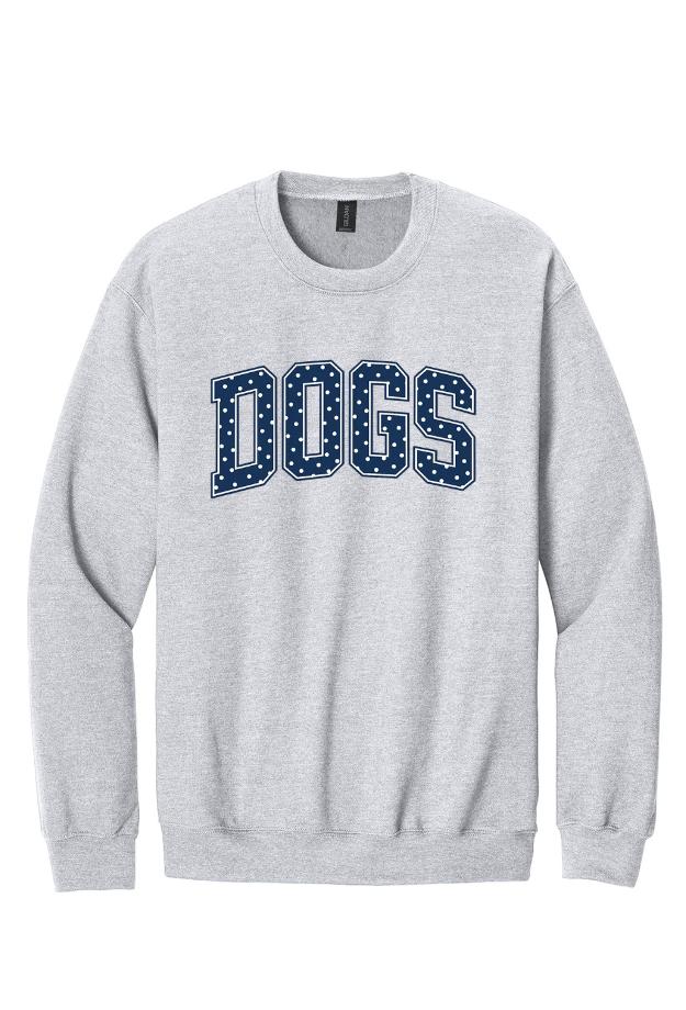 ASH GREY CREWNECK SWEATSHIRT
