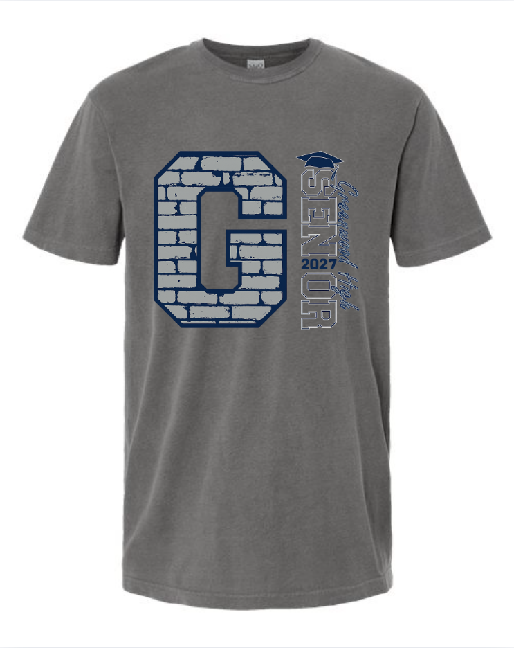GHS SENIOR TEE IN GREY