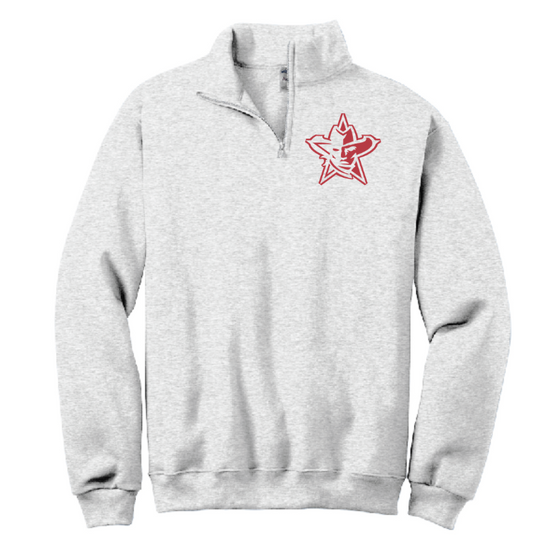 1/4 ZIP SWEATSHIRT IN GREY