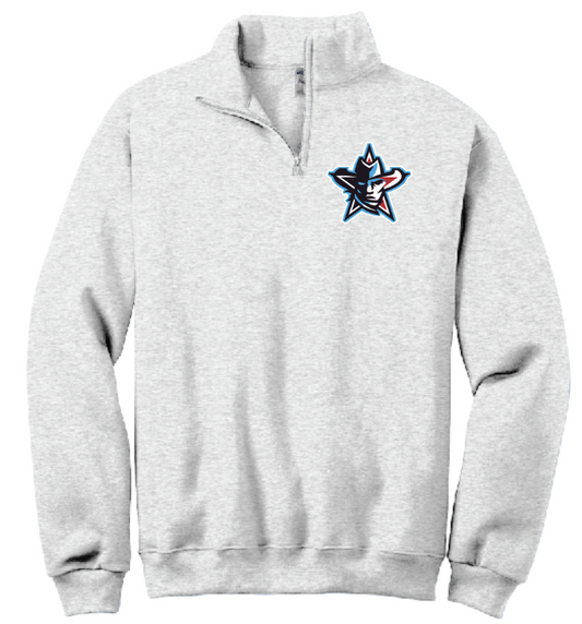 1/4 ZIP SWEATSHIRT IN GREY