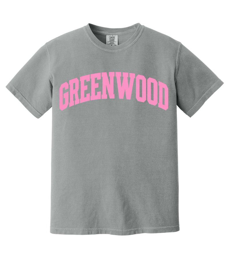 PINK GREENWOOD COMFORT COLOR TEE