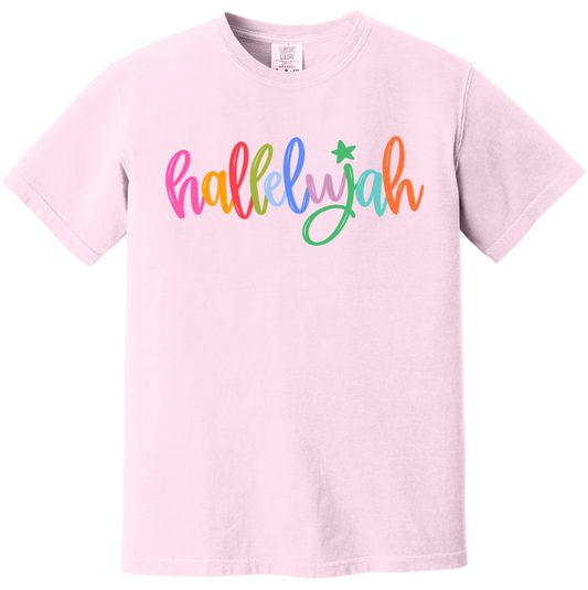 HALLELUJAH GARMENT DYED TEE