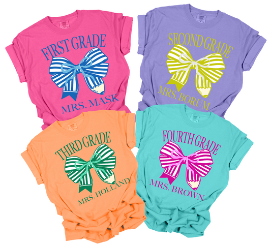 Neon Grade Tee-TEACHERS