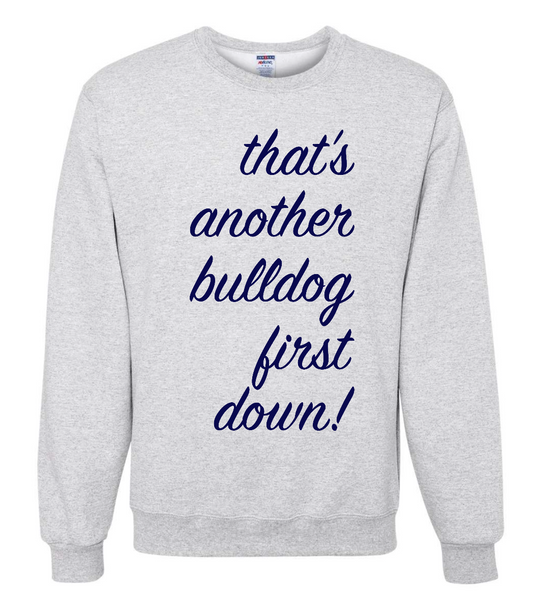 Ash Bulldog First Down