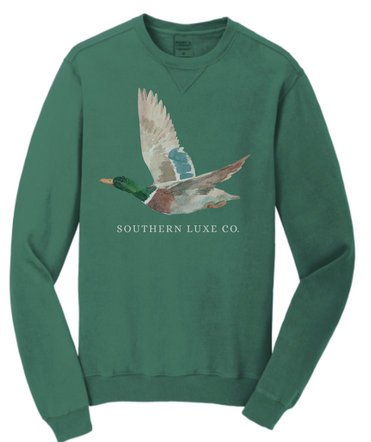 HERITAGE FLIGHT DUCK CREWNECK-NORDIC