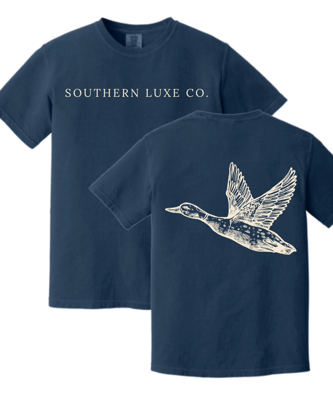 HERITAGE FLIGHT DUCK TEE-NAVY