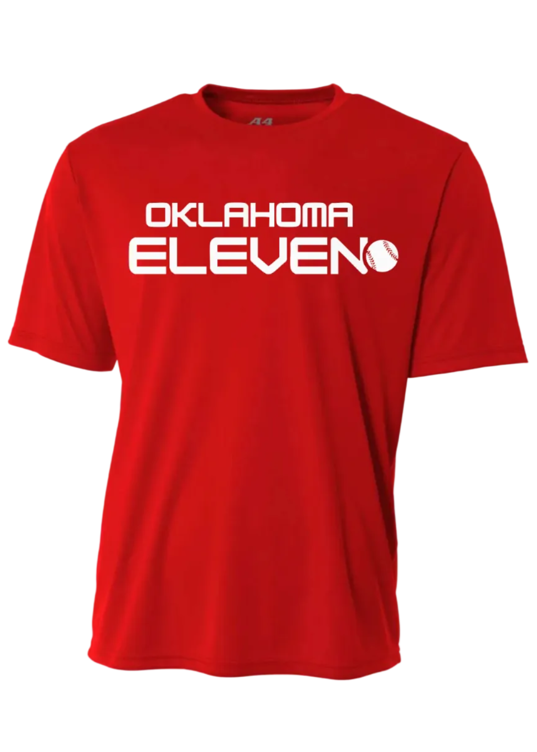 RED OKLAHOMA ELEVEN DRI FIT SHORT & LONG SLEEVE