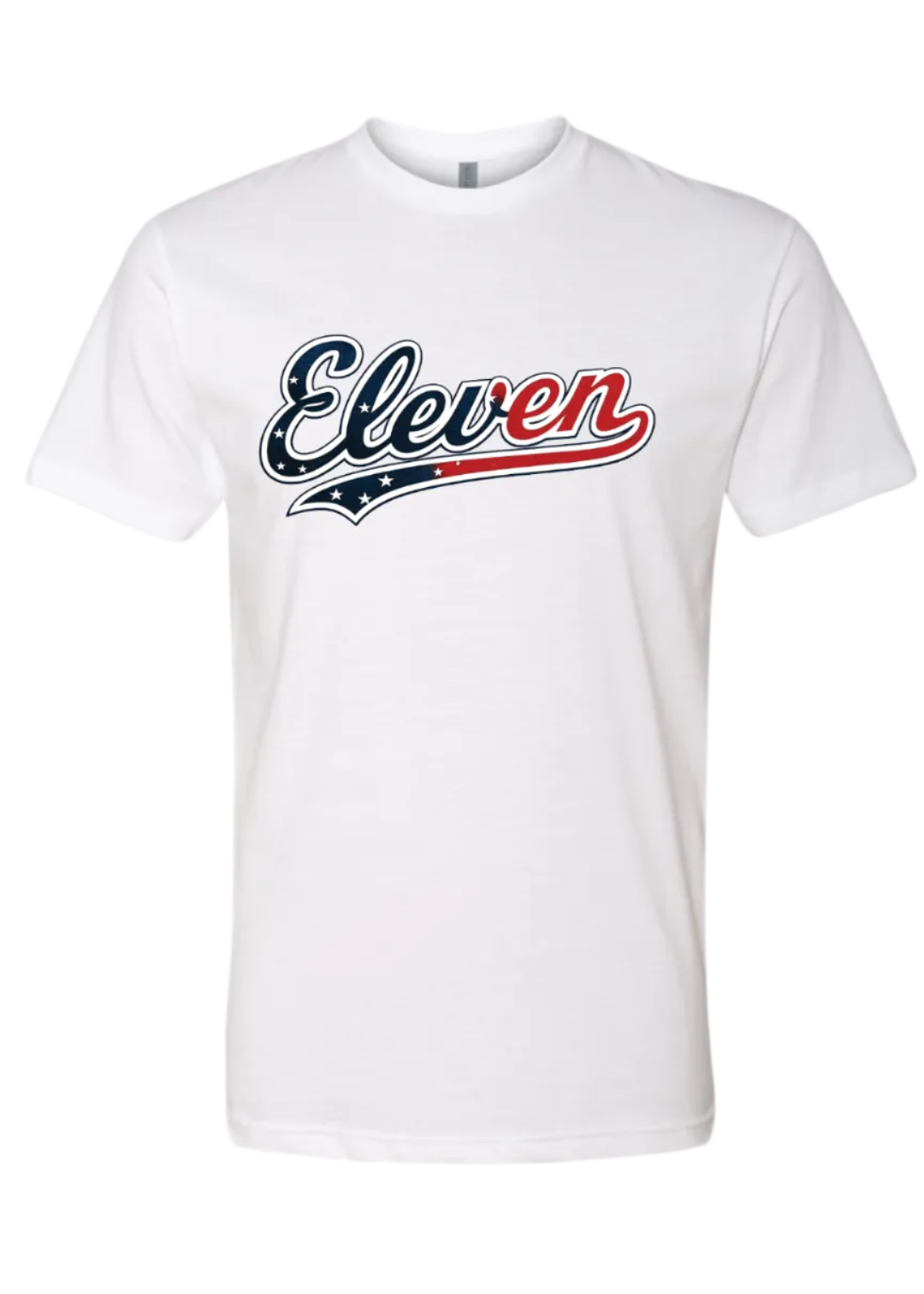 WHITE ELEVEN TEE SHORT & LONG SLEEVE