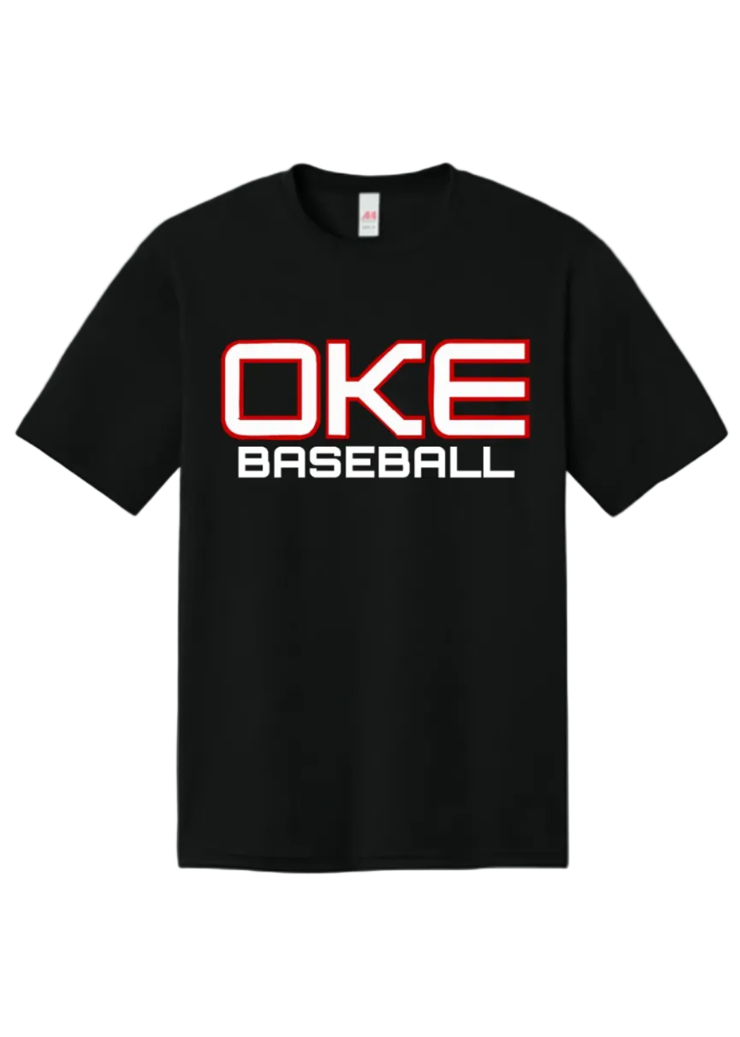 BLACK OKE BASEBALL DRI FIT SHORT & LONG SLEEVE