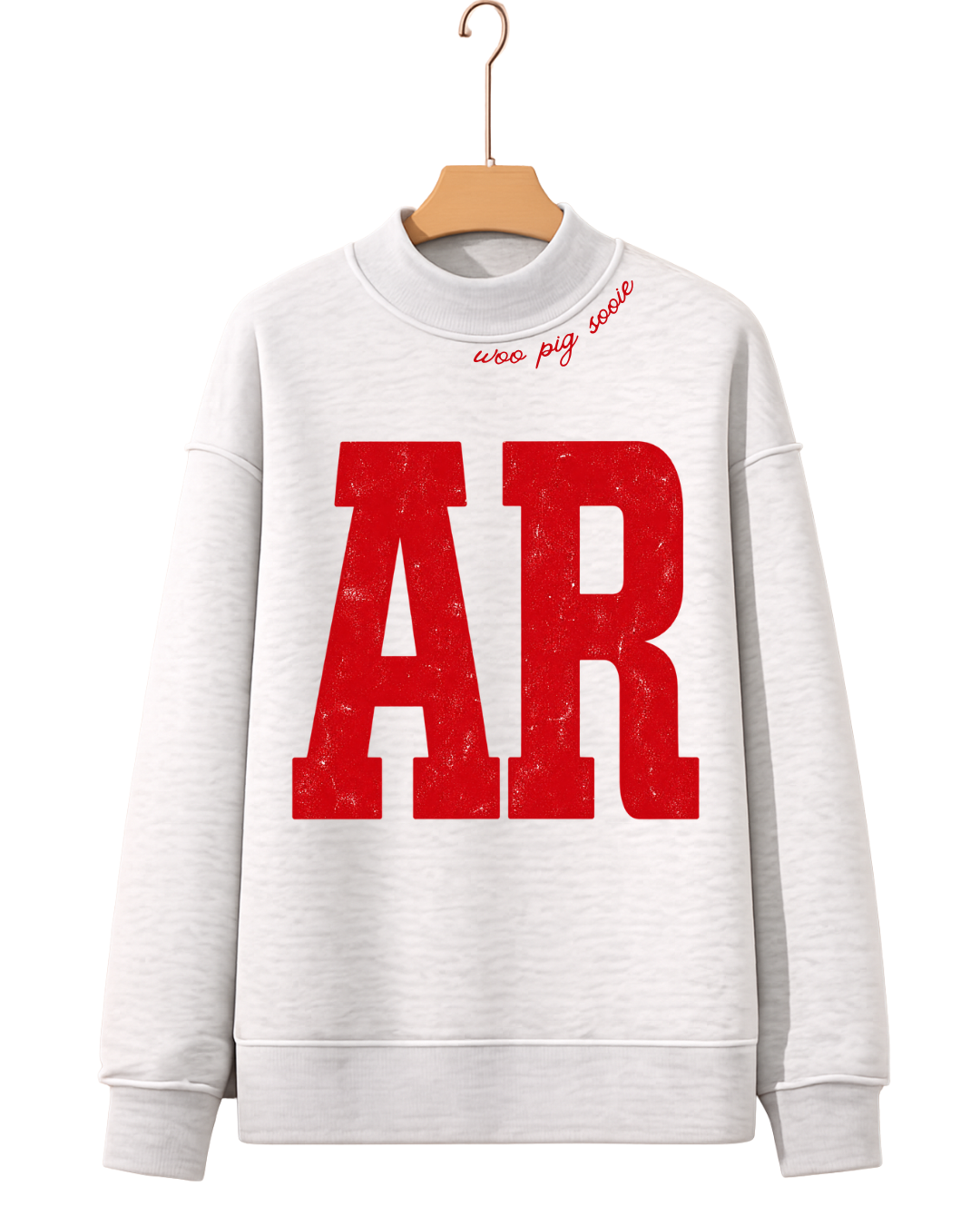 HOGS MOCK NECK SWEATSHIRT