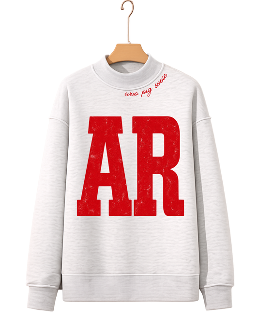 HOGS MOCK NECK SWEATSHIRT