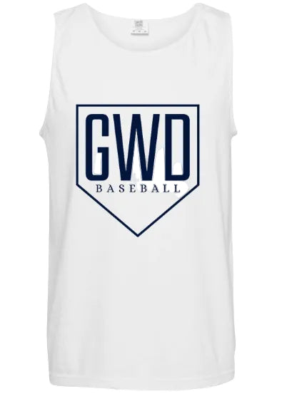 WHITE SLEEVELESS TANK-COMFORT COLOR