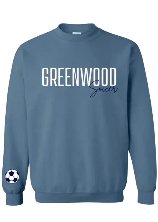 GREENWOOD SWEATSHIRT IN STONE BLUE