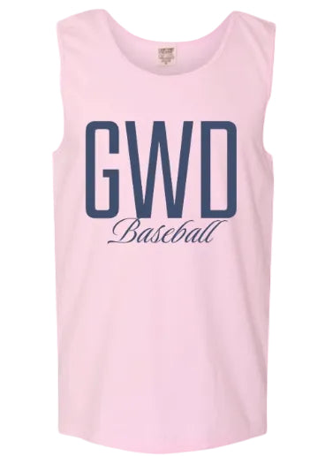 LIGHT PINK SLEEVELESS TANK-COMFORT COLOR