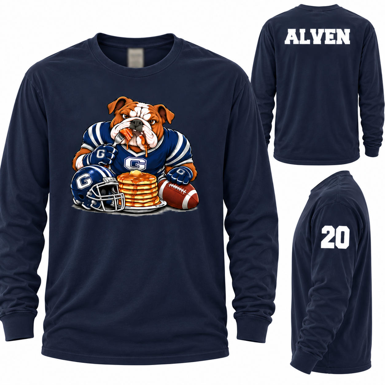 Pittbull Pancake Softstyle Tee & Sweatshirt