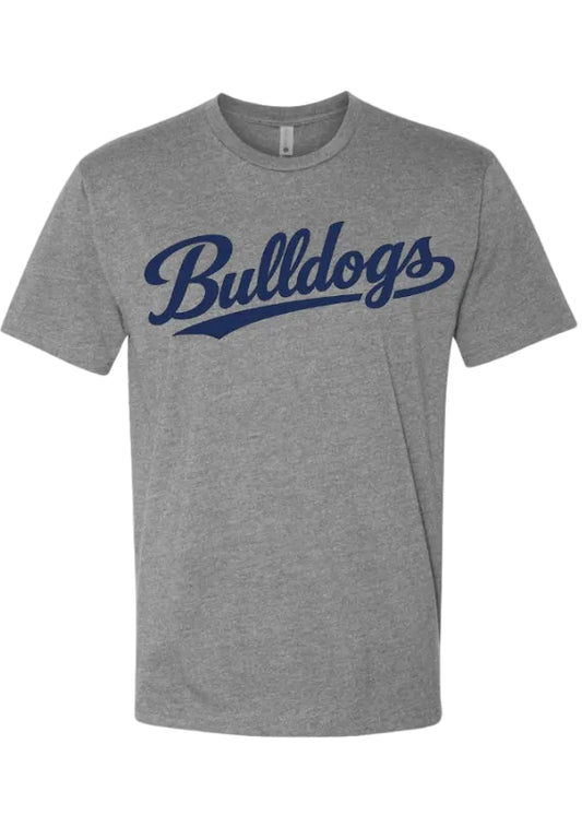 BULLDOGS SHORT SLEEVE SHIRT IN GREY