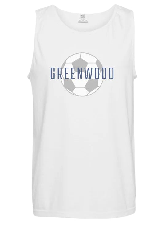WHITE SLEEVELESS TANK-COMFORT COLOR