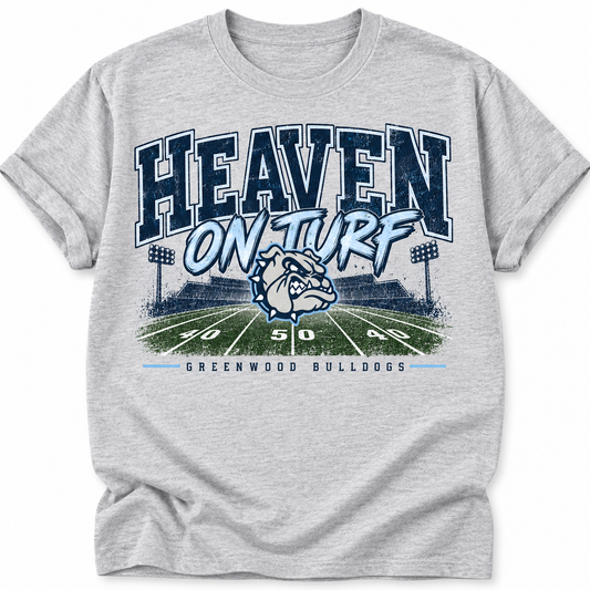 Heaven on Turf Ash Grey Tee