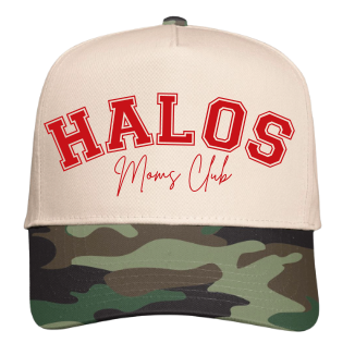 CAMO/NATURAL COLORBLOCK HAT