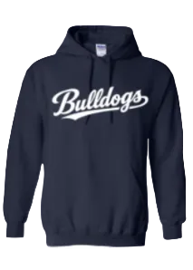 BULLDOGS HOODIE IN NAVY BLUE