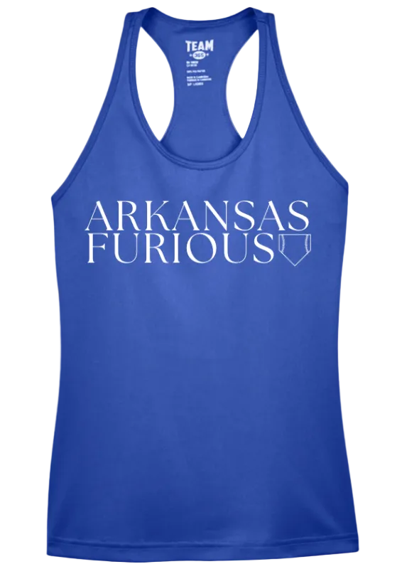 BLUE RACERBACK TANK