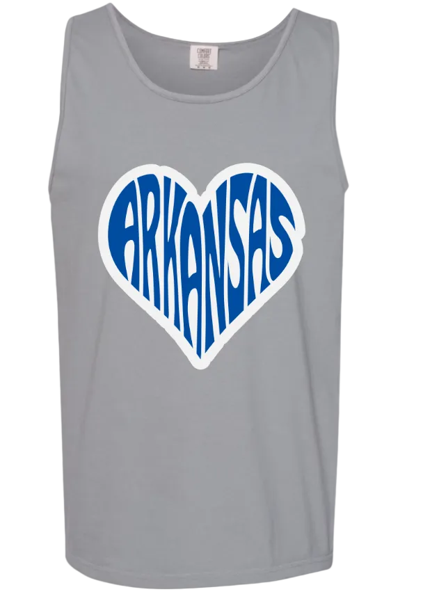GREY SLEEVELESS TANK-COMFORT COLOR