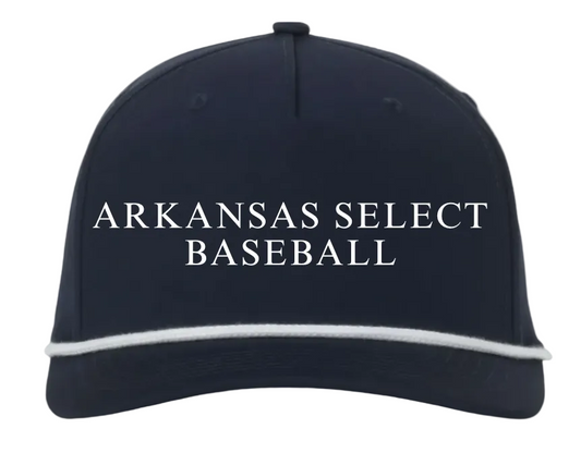 NAVY/ WHITE CORDED HAT