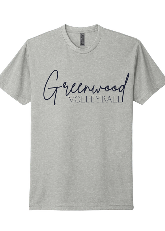 Bulldogs Volleyball Short Sleeve Tee in Sport Grey