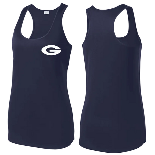 Sport-Tek Racerback Tank in Navy