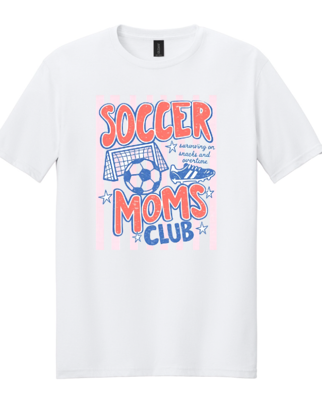 SOCCER MOMS CLUB SHORT SLEEVE TEE