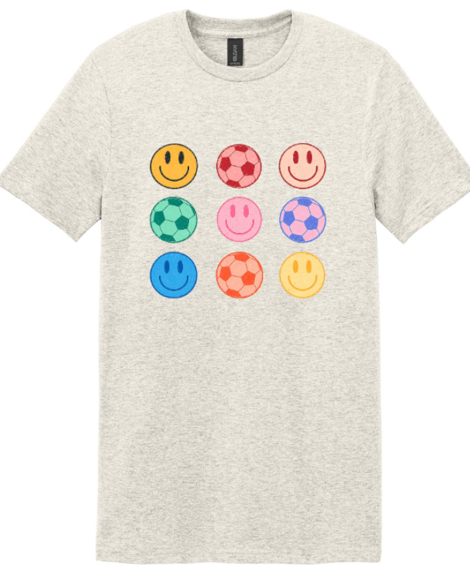 SMILEY FACE SHORT SLEEVE TEE