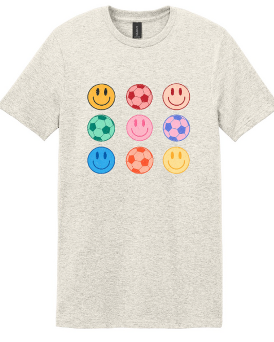 SMILEY FACE SHORT SLEEVE TEE