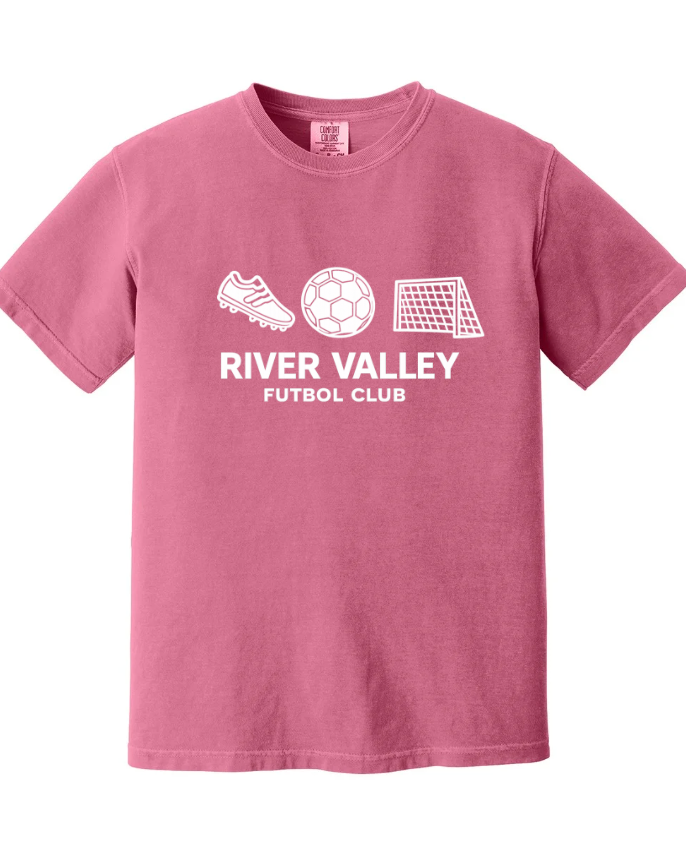 RIVER VALLEY FUTBOL CLUB SHORT SLEEVE COMFORT COLOR TEE