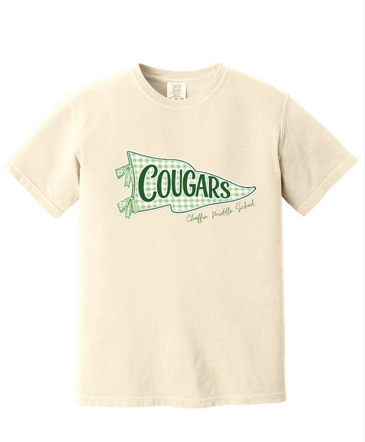 FLAG PENDANT SHORT SLEEVE COMFORT COLOR IN IVORY