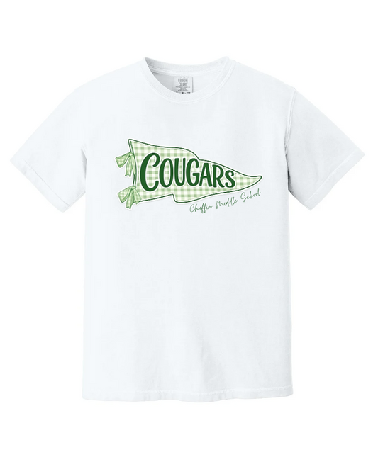 FLAG PENDANT SHORT SLEEVE COMFORT COLOR IN WHITE